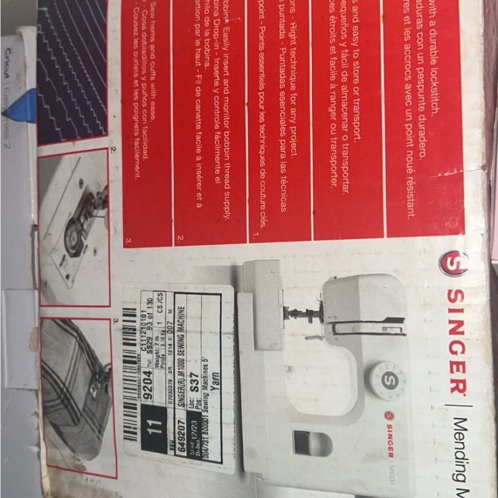 White Mending Machine
